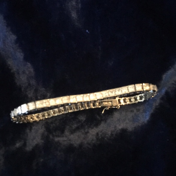 Jewelry - 925 Silver/rhinestones Elegant Bracelet